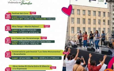 BucaraSanta 2026: programación cultural y artística para disfrutar en familia