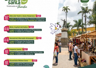 BucaraSanta 2026: agenda cultural, gastronómica y espiritual para vivir en Bucaramanga