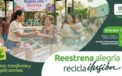 “Reestrena alegría, recicla ilusión”: Bucaramanga impulsa una jornada de donación con impacto social y ambiental